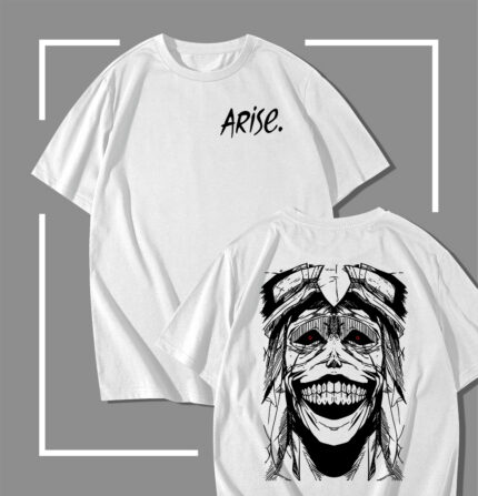 T-shirt blanc Solo Leveling Arise