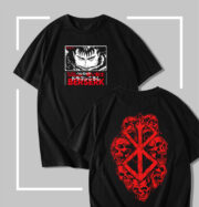 T-shirt noir Berserk Skulls