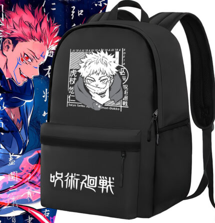 Sac à dos noir JJK Yuji Itadori
