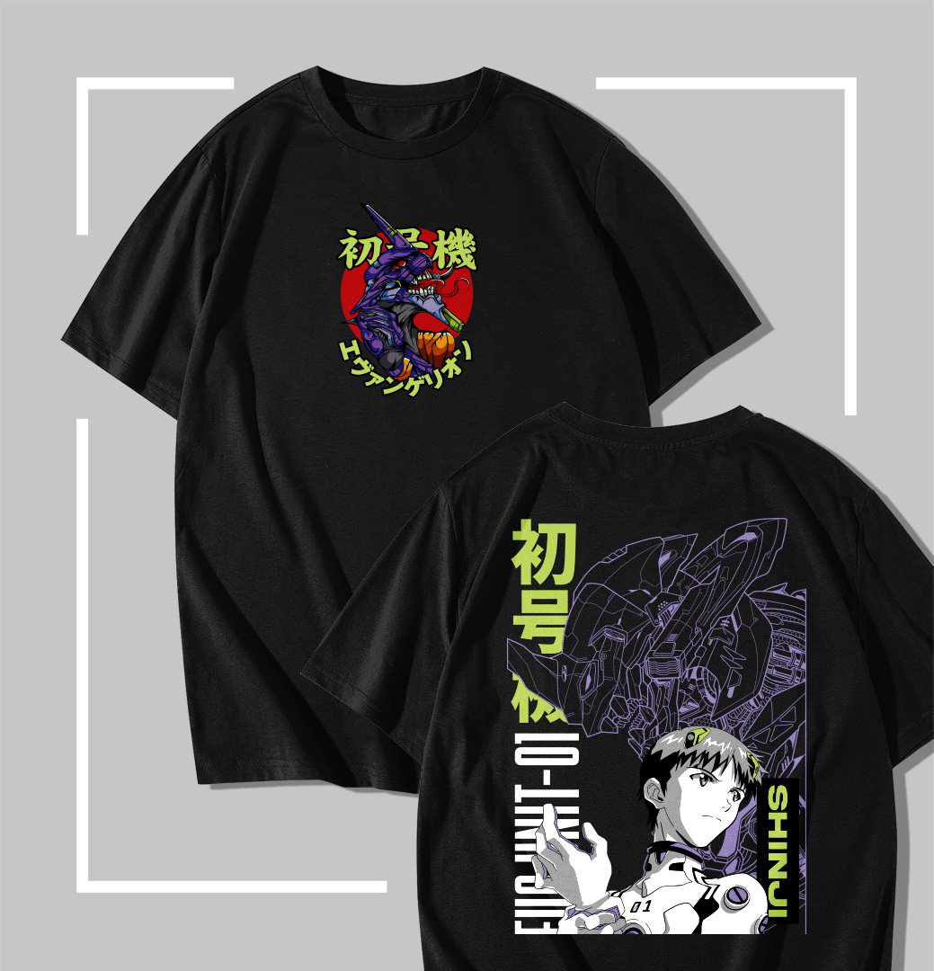 Unit-01 Pilot T-shirt Noir Evangelion Unit-01 Pilot