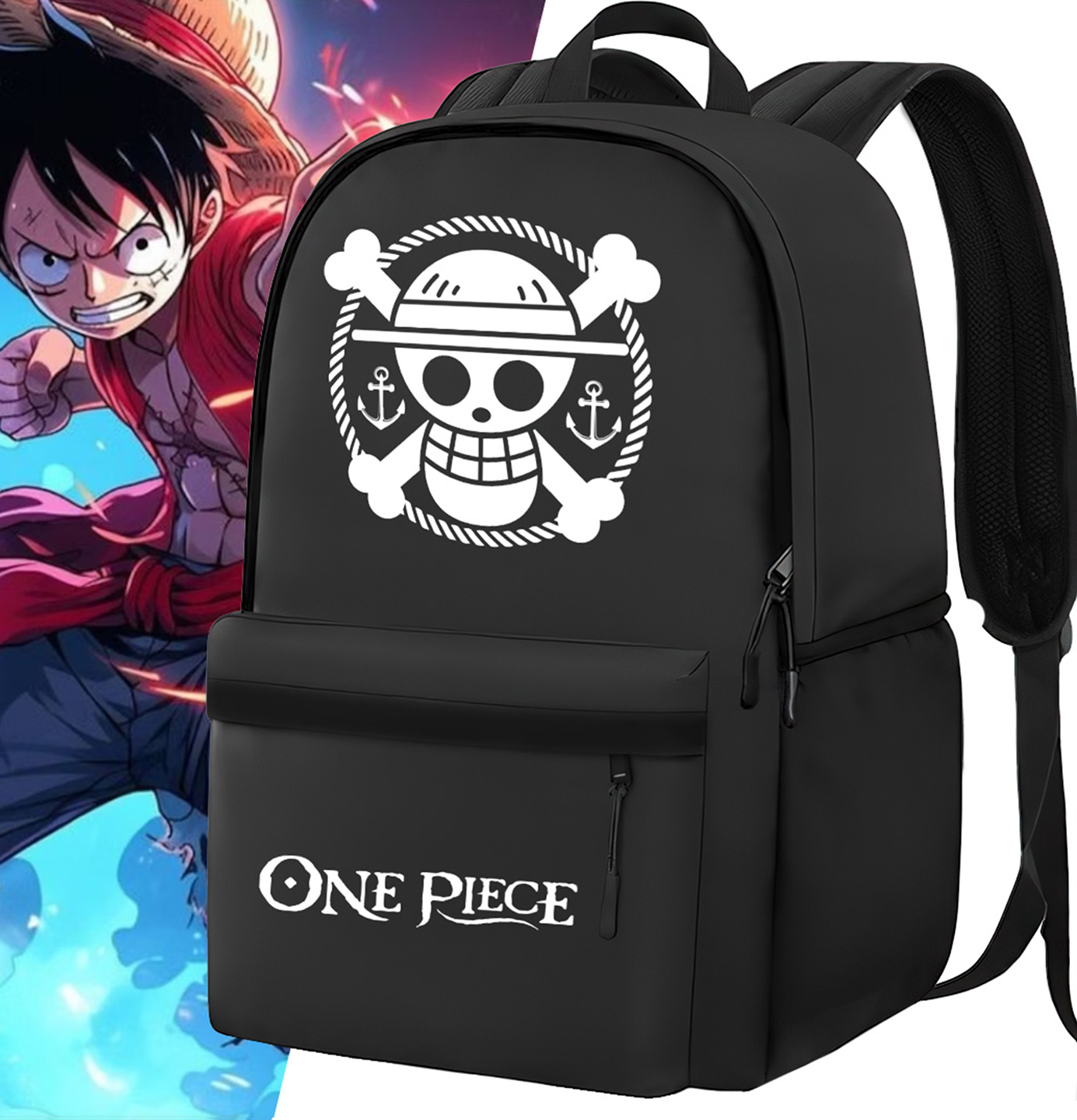 Sac à Dos One Piece Sac à dos noir One Piece