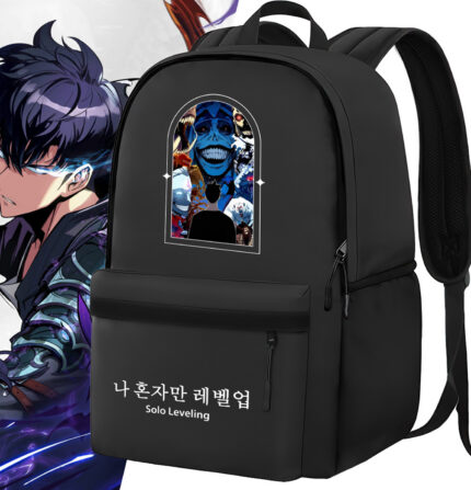 Sac à dos noir Solo Leveling Judgment