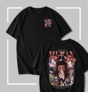 T-shirt noir Demon Slayer Muzan Kibutsuji & Upper Moons