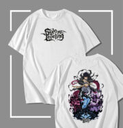 T-shirt blanc Solo Leveling Sung Jin-woo Hunter Reawakening