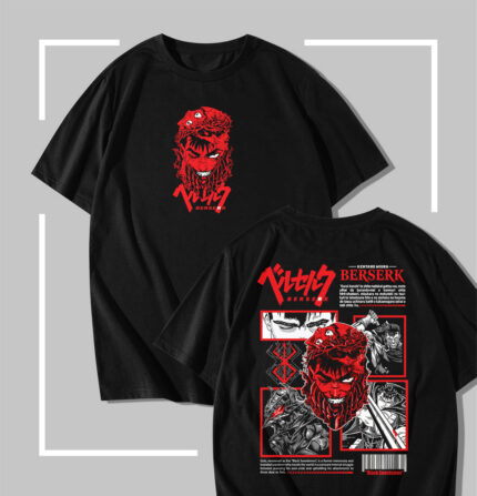 T-shirt noir Berserk Black Swordsman
