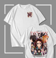 T-shirt Blanc Demon Slayer All-Stars Hashira