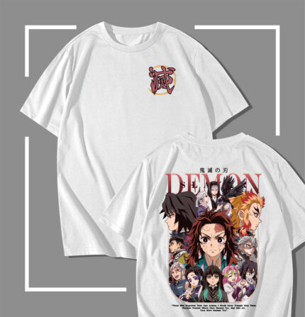 T-shirt Blanc Demon Slayer All-Stars Hashira
