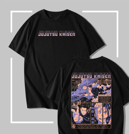 T-shirt noir jujutsu kaisen Suguru Geto Cursed Spirit