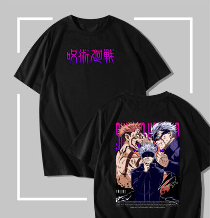 T-shirt noir jujutsu kaisen Showdown Clash