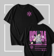 T-shirt noir Sasuke Uchiha – Mangekyo Chidori
