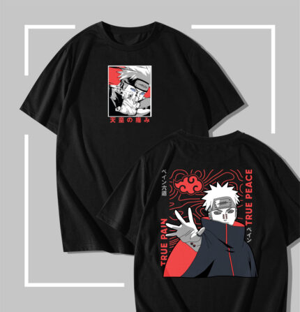 T-shirt noir Pain Tendo Shinra Tensei