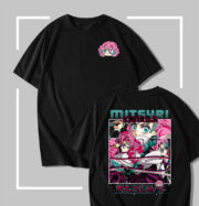 T-shirt noir Demon Slayer Mitsuri Kanroji Love Hashira
