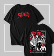 T-shirt noir Demon Slayer Hotaru Haganezuka Master Blacksmith