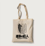 Tote-bag Attack on Titan beige Wings Of Freedom