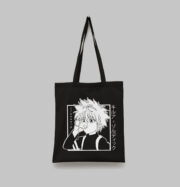 Tote Bag noir Hunter X hunter Killua
