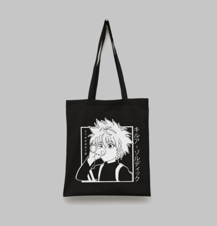 Tote Bag noir Hunter X hunter Killua