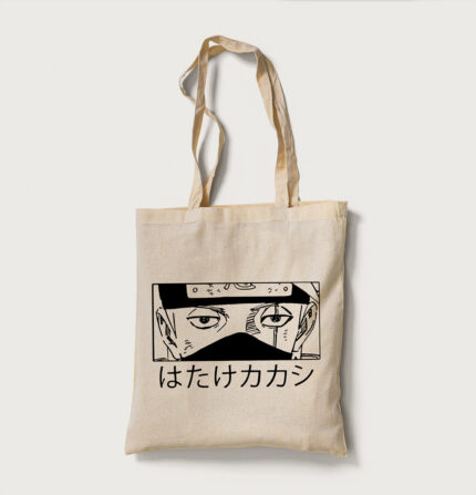 Tote Bag beige Naruto Kakashi