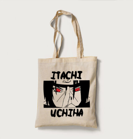 Tote Bag beige Itachi Uchiha