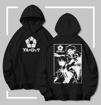 Sweat-shirt noir Blue Lock