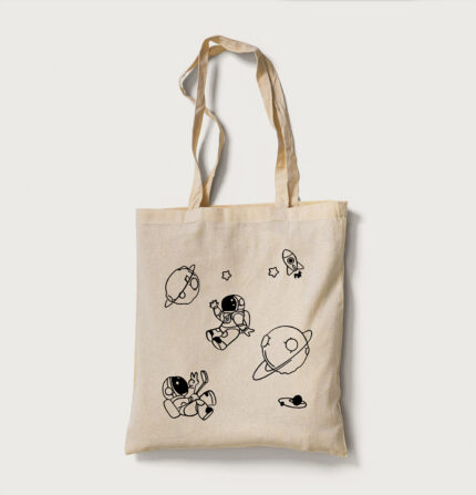 Tote Bag beige Space