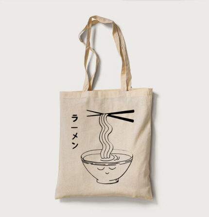 Tote Bag beige ramen