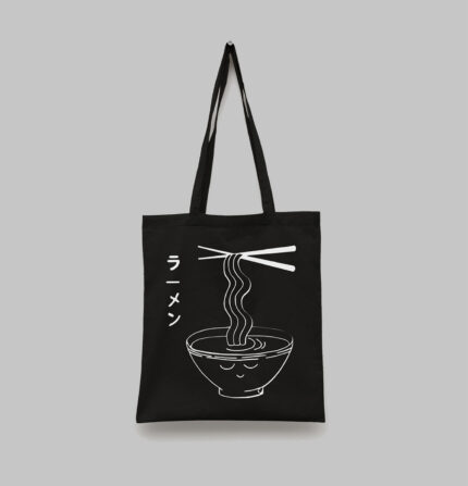 Tote Bag noir ramen