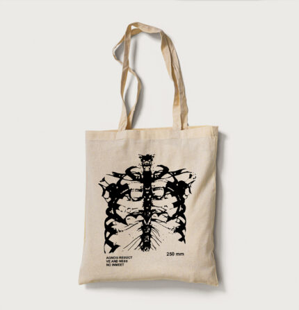 Tote Bag beige X-Ray