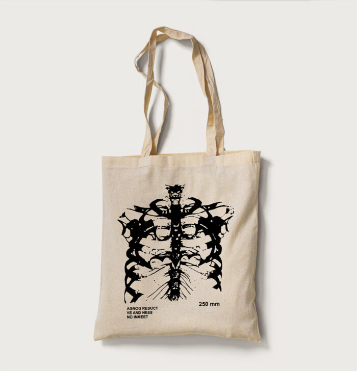 Tote Bag beige X-Ray