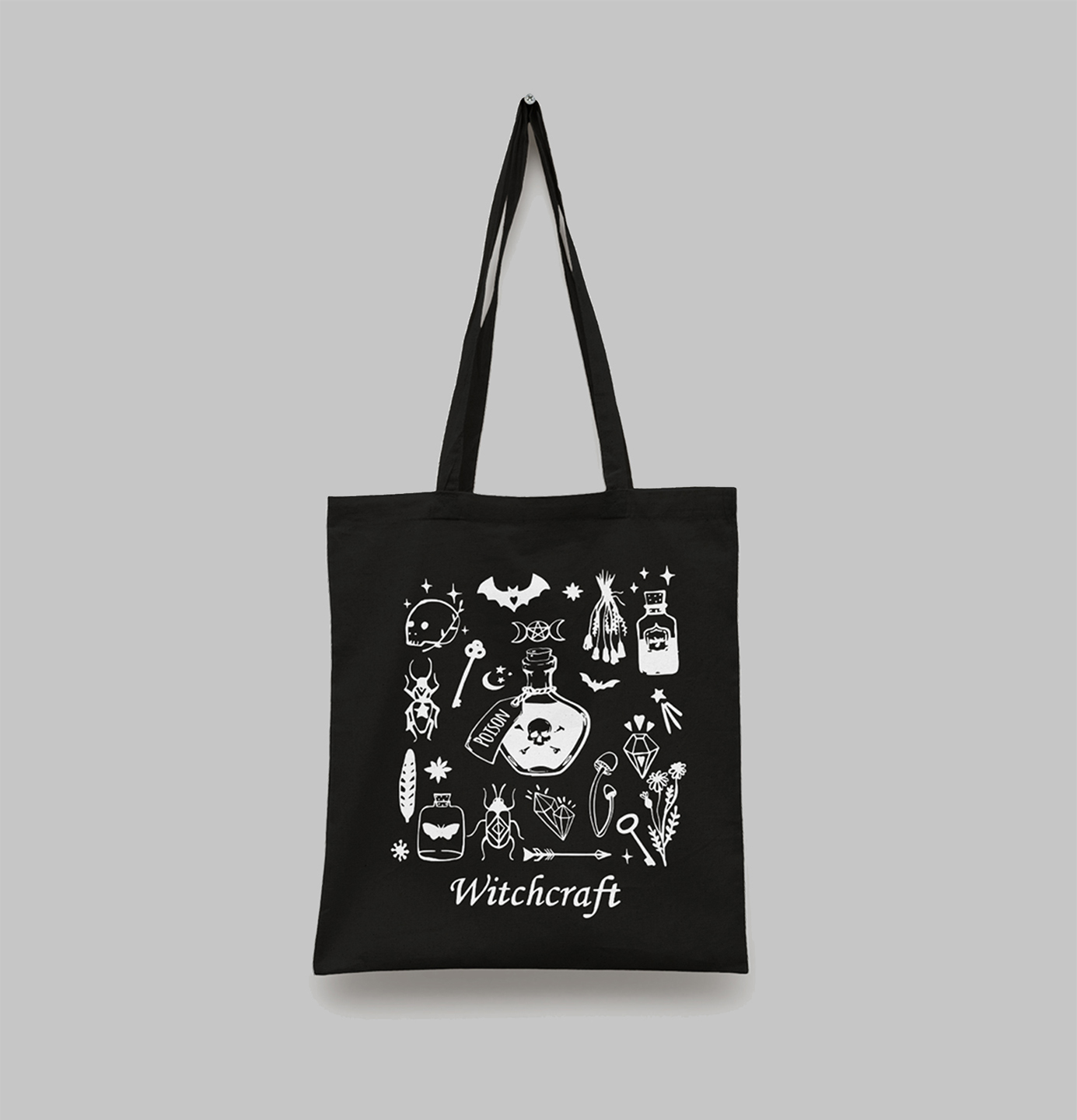 Tote bag Witchcraft Tote bag noir Witchcraft