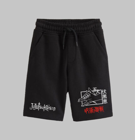Short noir Jujutsu Kaisen Hand Sign