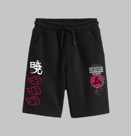 Short noir Sharingan Vision